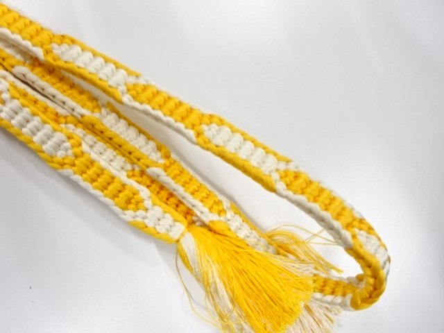  正絹　手組帯締め